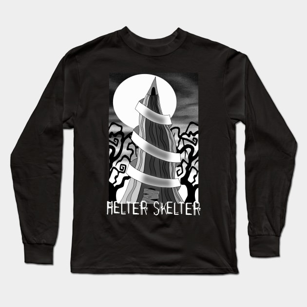 Helter Skelter Long Sleeve T-Shirt by Scratch